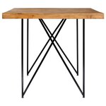 vidaXL Table de salle à manger 180x90x76 cm Bois d'acacia massif