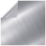 vidaXL Couverture de piscine rectangulaire 600x400 cm PE Argenté
