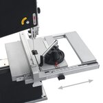 vidaXL Scie à ruban avec support Largeur de coupe 245 mm