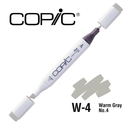 Marqueur à l'alcool Copic Marker W4 Warm Gray No.4