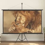 vidaXL Écran de projection avec trépied 90" 16:9