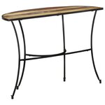 vidaXL Table d'appoint 110x40x77 cm Bois de récupération massif