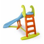 Toboggan courbe avec raccordement à eau feber