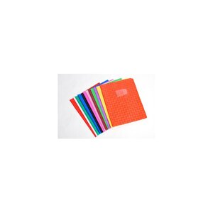 Protège-cahier PVC opaque sans rabat 18/100ème 24 x 32 cm jaune CALLIGRAPHE