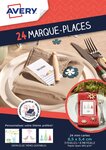 24 marque-places