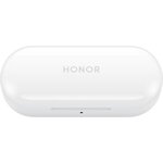 HONOR FLYPODS Lite Blanc : Ecouteurs Bluetooth AM-H1C, Autonomie de 3h, 10h d'autonomie avec le boîtier de charge, Résistancea l'eau