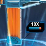 Nerf elite 2.0 turbine cs-18 et flechettes nerf elite officielles