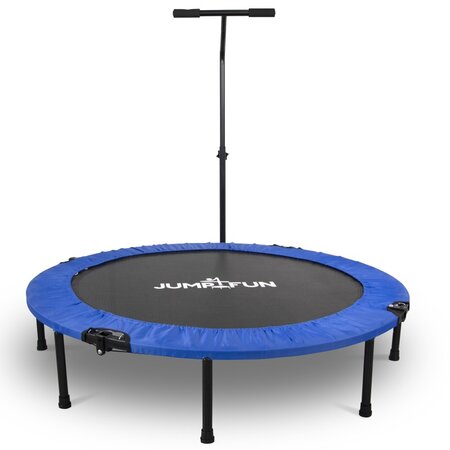Mini trampoline fitness jump4fun pliable t-bar - ø122cm
