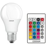 Osram bte2 ampoule led star+ std rgbw dép radiateur var 9w=60 e27 ch