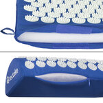 Tectake Tapis d'acupression - bleu