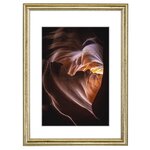 Cadre photo en bois 'phoenix'  doré  13 x 18 cm hama