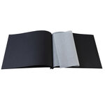 Album Photo À Vis 40 Pages Noires Aramy - Noir - Exacompta