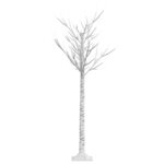 vidaXL Sapin de Noël 140 LED colorées Saule 1 5 m Int/Ext
