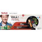 Tefal g2552902 casserole 18 cm (2 1 l) unlimited - tous feux dont induction - fabrication française - noir