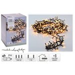 Ambiance Guirlande lumineuse de Noël avec 1200 LED 24 cm