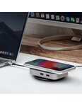 Hub USB-C - HDMI, Ethernet/ USB-A , Chargeur sans fil Moshi