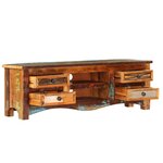 vidaXL Meuble TV 120 x 30 x 40 cm Bois de récupération massif