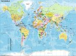 Puzzle xxl 200 p  - carte du monde