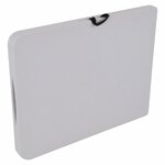 Lesli Living Table de fête pliable 180x70x74 cm Blanc