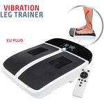 BioEnergizer Appareil d'entraînement à vibrations pour jambes Blanc