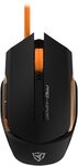 Souris filaire gamer thunderx3 tm20 (noir/orange)