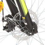 vidaXL Vélo de montagne 21 vitesses Roues de 27 5 pouces 38 cm Rouge
