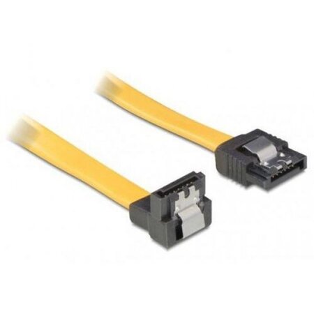 Nappe S-ATA 10cm Angle Coudé Droit (Jaune)