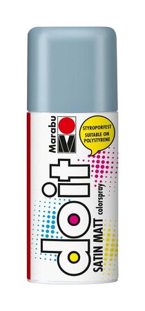 Peinture aéorosol do it SATIN MATT 150 ml Bleu gris MARABU