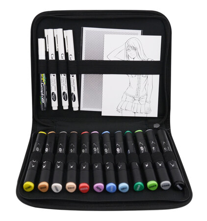 Trousse Graph'it Les Essentiels Personnage Manga
