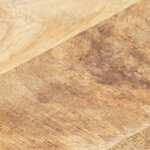 vidaXL Dessus de table Bois de manguier solide 15-16 mm 60x60 cm