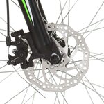 vidaXL Vélo de montagne 21 vitesses Roues de 26 pouces 46 cm Noir