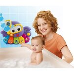 Vtech baby - jouet de bain - aquabulles ma pieuvre orchestre