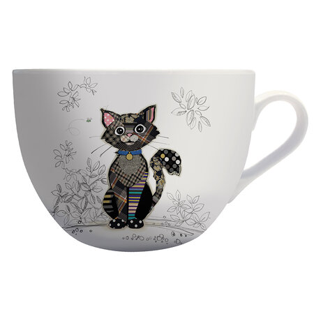 Bol céramique le chat kook bug art