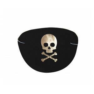 Cache oeil pirate 8 Pièces en carton