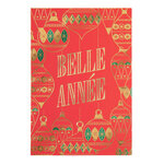 Carte De Vœux Noël Chic Multi Boules De Noël - Draeger paris