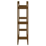 vidaXL Support de bois de chauffage Marron miel 80x25x100cm Pin massif