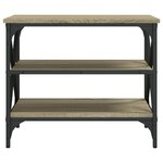 vidaXL Meuble TV Chêne sonoma 60x40x50 cm Bois d'ingénierie