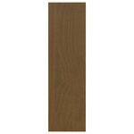 vidaXL Bibliothèque/Séparateur de pièce Marron miel 100x30x103 cm Pin