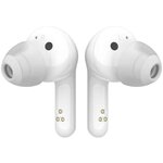 Lg tone free hbs-fn5u écouteurs intra-auriculaires bluetooth - technologie uvnano led -  ipx4 - autonomie 18h - blanc