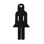 Picto Toilettes Dames 1 Feuille