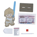 CRYSTAL ART Kit figurine à diamanter Luke Skywalker