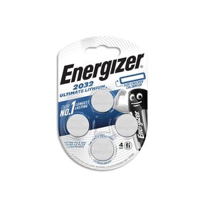 Blister de 4 Piles Ultimate Lithium CR 2032 3V ENERGIZER