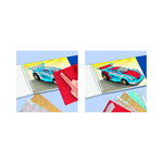Album de coloriage - holographique : monster cars tuning fun