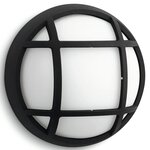 Applique déco extérieur eagle ip44 led d17 cm - noir