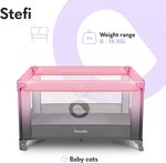 Lit Bébé  Stefi Rose Ombre