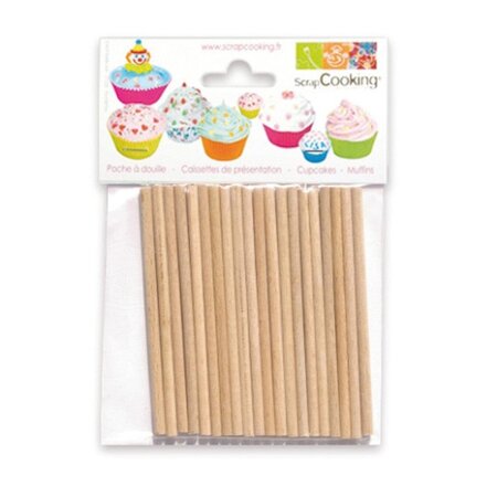 Bâtonnets pour sucette et cake pops