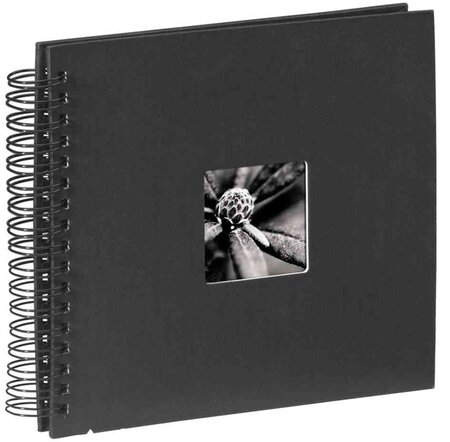 Album photo à spirale 'fine art'  50 pages  noir hama