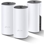 TP-Link Deco P9(3-Pack) Solution Hybride WiFi Mesh AC1300 Mbps Multiroom + CPL AV1000 Mbps