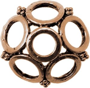 Coupelle métal ronde Ø 24 mm Cuivré
