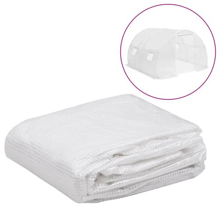 vidaXL Couverture de remplacement de serre (9 m²) 3x3x2 m Transparent